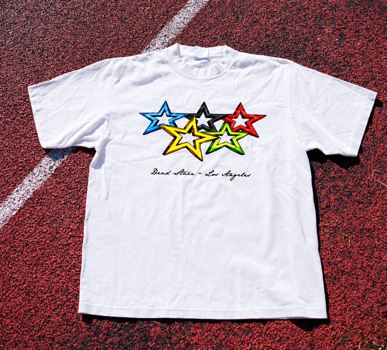 White Olympic Heavy-Weight T-Shirt
